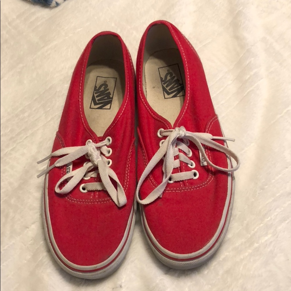 Vans red sneaker